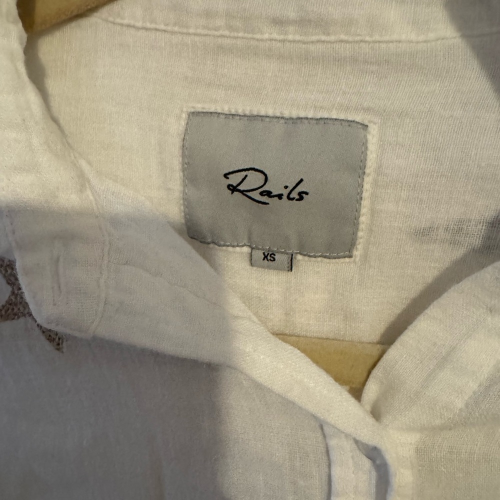 Rails Star Button Down Shirt - image 2